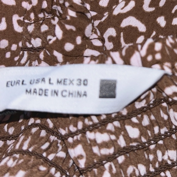 Zara Patterned Mini Dress - Picture 3 of 3